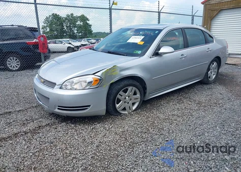 2013 Chevrolet Impala Lt z USA, uszkodzony, nr VIN 2G1WG5E36D1171411
